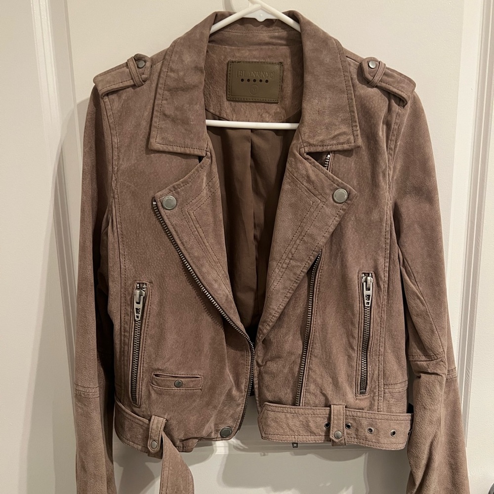 BlankNYC Suede Jacket- Size M